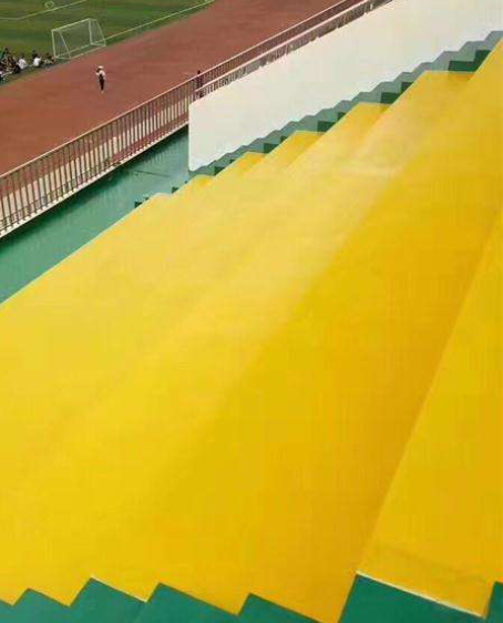 张家口球场台阶翻新修补改造